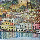 Malcena at the Gardasee by Klimt - 24x32 Inch Rolled Canvas Wall Art Print