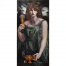 Mnemosyne, also titled Lamp of Memory and Ricordanza, 1881 - 24x32 Inch Rolled Canvas Wall Art Print Mnemosyne, also titled Lamp of Memory and Ricordanza, 1881 - 24x32 Inch Rolled Canvas Wall Art Print