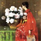 Peonies, 1897 - 24x32 Inch Rolled Canvas Wall Art Print Peonies, 1897 - 24x32 Inch Rolled Canvas Wall Art Print