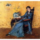 Portrait of Miss Dora Wheeler, 1883 - 24x32 Inch Rolled Canvas Wall Art Print