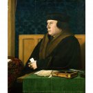 Portrait of Thomas Cromwell. 1532-33 - 24x32 Inch Rolled Canvas Wall Art Print