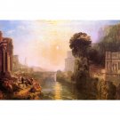 Rise and fall of Carthage by Joseph Mallord Turner - 24x32 Inch Rolled Canvas Wall Art Print