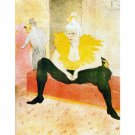 Sitting Clown by Toulouse-Lautrec - 24x32 Inch Rolled Canvas Wall Art Print Sitting Clown by Toulouse-Lautrec - 24x32 Inch Rolled Canvas Wall Art Print