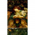 The Blessed Damozel, 1875-1878 - 24x32 Inch Rolled Canvas Wall Art Print The Blessed Damozel, 1875-1878 - 24x32 Inch Rolled Canvas Wall Art Print