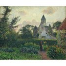 The Church at Knocke, 1894 - 24x32 Inch Rolled Canvas Wall Art Print The Church at Knocke, 1894 - 24x32 Inch Rolled Canvas Wall Art Print
