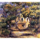 The farm at Les Collettes by Renoir - 24x32 Inch Rolled Canvas Wall Art Print The farm at Les Collettes by Renoir - 24x32 Inch Rolled Canvas Wall Art Print