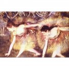 Two Dancers by Degas - 24x32 Inch Rolled Canvas Wall Art Print