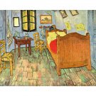 Van Gogh's Bedroom by Van Gogh - 24x32 Inch Rolled Canvas Wall Art Print