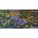 Water Lily Pond, Giverny by Monet - 24x32 Inch Rolled Canvas Wall Art Print