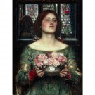Waterhouse - Rosebuds - 24x32 Inch Rolled Canvas Wall Art Print