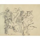Willem de Kooning - Untitled (2) - 24x32 Inch Rolled Canvas Wall Art Print