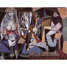 Women of Algiers, after Delacroix [1955] - 24x32 Inch Rolled Canvas Wall Art Print