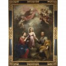 Bartolom Esteban Murillo - The Heavenly and Earthly Trinitie - 30x40 Inch Rolled Poster Wall Art Pri Bartolom Esteban Murillo - The Heavenly and Earthly Trinitie - 30x40 Inch Rolled Poster Wall Art Pri