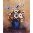Bouquet of Flowers in a Blue Vase 03 - 30x40 Inch Rolled Poster Wall Art Print Bouquet of Flowers in a Blue Vase 03 - 30x40 Inch Rolled Poster Wall Art Print
