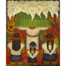 Diego Rivera - Flower Festival Feast of Santa Anita - 30x40 Inch Rolled Poster Wall Art Print