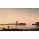 Fitz Henry Lane - Owls Head, Penobscot Bay Maine - 30x40 Inch Rolled Poster Wall Art Print