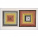 Frank Stella - Double Gray Scramble - 30x40 Inch Rolled Poster Wall Art Print
