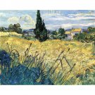 Green wheat field with cypress by Van Gogh - 30x40 Inch Rolled Poster Wall Art Print Green wheat field with cypress by Van Gogh - 30x40 Inch Rolled Poster Wall Art Print