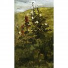 Hollyhocks, 1880-89 - 30x40 Inch Rolled Poster Wall Art Print