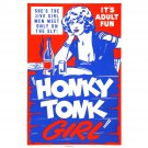 Honky Tonk Girl 02 - 30x40 Inch Rolled Poster Wall Art Print