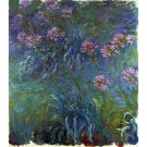 Jewelry lilies by Monet - 30x40 Inch Rolled Poster Wall Art Print