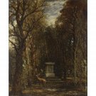 John Constable - Cenotaph to the Memory of Sir Joshua Reynolds - 30x40 Inch Rolled Poster Wall Art P