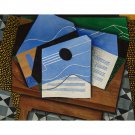 Juan Gris - Guitar on a table - 30x40 Inch Rolled Poster Wall Art Print