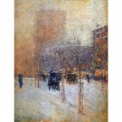 New York, Late Afternoon, 1900 - 30x40 Inch Rolled Poster Wall Art Print New York, Late Afternoon, 1900 - 30x40 Inch Rolled Poster Wall Art Print