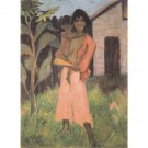 Otto Mueller - Stehende Zigeunerin mit Kind - ca1926 - 30x40 Inch Rolled Poster Wall Art Print