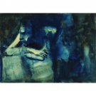 Pablo Picasso - Brooding Woman, Three Children - 30x40 Inch Rolled Poster Wall Art Print