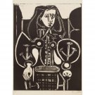 Pablo Picasso - Femme au fauteuil no. 4 - 30x40 Inch Rolled Poster Wall Art Print Pablo Picasso - Femme au fauteuil no. 4 - 30x40 Inch Rolled Poster Wall Art Print