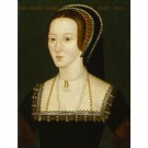 Portrait of Anne Boleyn. u.d. - 30x40 Inch Rolled Poster Wall Art Print