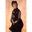 Portrait of Harriet Hubbard Ayer, 1879 - 30x40 Inch Rolled Poster Wall Art Print