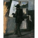 Portrait of Pissarro Painting, 1868 - 30x40 Inch Rolled Poster Wall Art Print