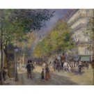 Renoir - Grande Boulevards - 30x40 Inch Rolled Poster Wall Art Print
