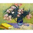 Still Life with Oleander by Van Gogh - 30x40 Inch Rolled Poster Wall Art Print