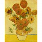 Still life with sunflowers by Van Gogh - 30x40 Inch Rolled Poster Wall Art Print Still life with sunflowers by Van Gogh - 30x40 Inch Rolled Poster Wall Art Print