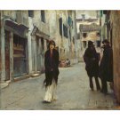 Street in Venice (1882) - 30x40 Inch Rolled Poster Wall Art Print