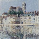 The Cathedral at Auxserre, 1902 - 30x40 Inch Rolled Poster Wall Art Print
