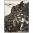 The Lost Sheep, published1864 - 30x40 Inch Rolled Poster Wall Art Print