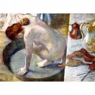 Woman washing in the tub by Degas - 30x40 Inch Rolled Poster Wall Art Print