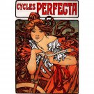 Cycles Perfecta by Alphonse Mucha - 30x40 Inch Rolled Poster Wall Art Print