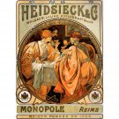 Piper Heidseicke by Alphonse Mucha - 30x40 Inch Rolled Poster Wall Art Print Piper Heidseicke by Alphonse Mucha - 30x40 Inch Rolled Poster Wall Art Print