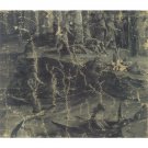 Night Scene on a Wooded Riverbank, c.1520 - 30x40 Inch Rolled Canvas Wall Art Print