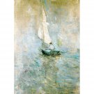 Sailing in the Mist 02, 1895 - 30x40 Inch Rolled Canvas Wall Art Print Sailing in the Mist 02, 1895 - 30x40 Inch Rolled Canvas Wall Art Print