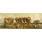 Sargent, John Singer (RA) - Gassed - 30x40 Inch Rolled Canvas Wall Art Print Sargent, John Singer (RA) - Gassed - 30x40 Inch Rolled Canvas Wall Art Print