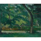 The Etang des Soeurs, Osny, near Pontoise, 1875 - 30x40 Inch Rolled Canvas Wall Art Print