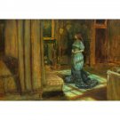 The Eve of St. Agnes, 1863 - 30x40 Inch Rolled Canvas Wall Art Print