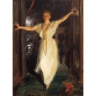 Zorn, Anders - Isabella Stewart Gardner in Venice - 1894 - 30x40 Inch Rolled Canvas Wall Art Print