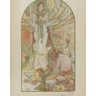 Alfons Mucha Salammbo 1897 - 40x50 Inch Rolled Poster Wall Art Print